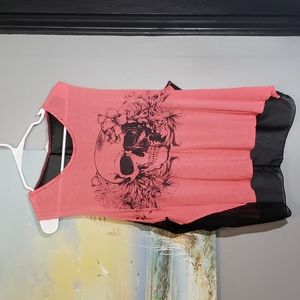 Aran's Den tank with skull